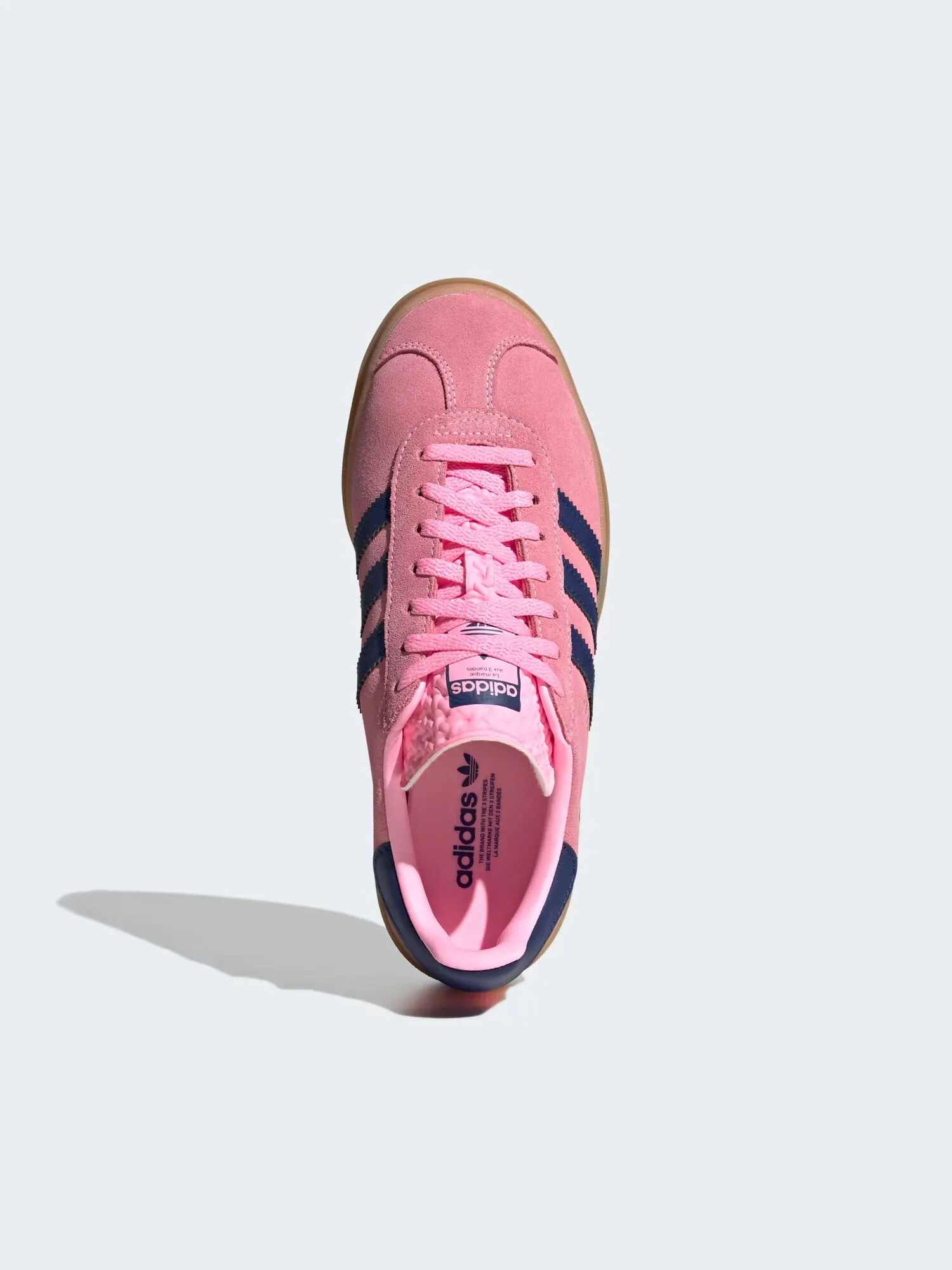Кроссовки Adidas Gazelle 'Pink Glow Gum' — изображение 2 из 9
