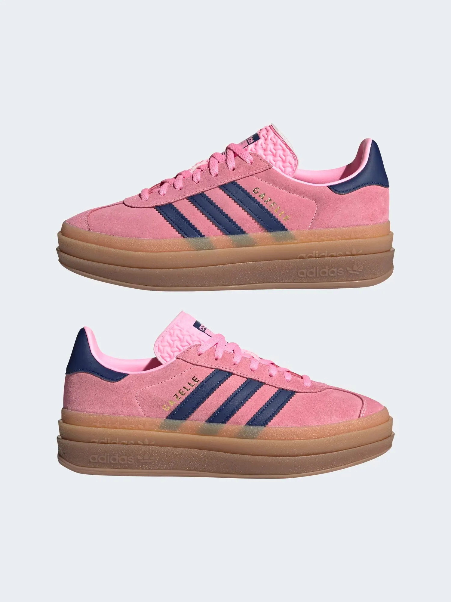 Кроссовки Adidas Gazelle 'Pink Glow Gum' — изображение 7 из 9