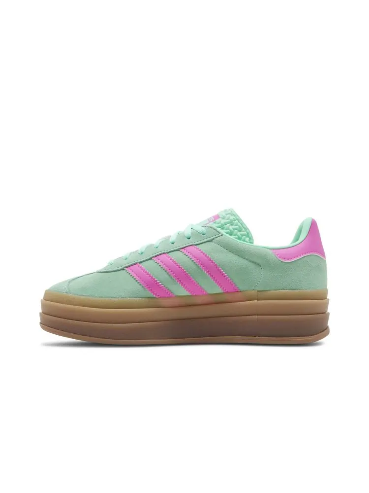 Кроссовки Wmns Gazelle Bold 'Pulse Mint Screaming Pink' — изображение 3 из 8, розовый