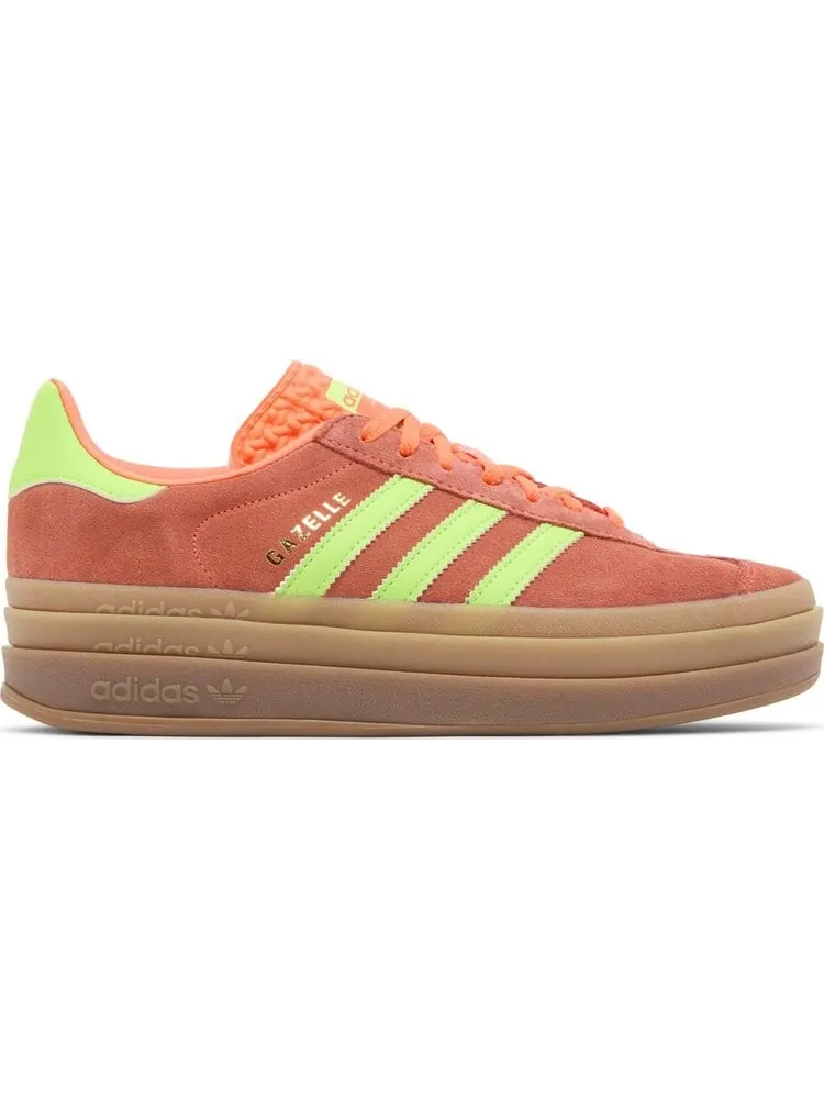 Кроссовки Wmns Gazelle Bold 'Solar Orange Green' — изображение 1 из 4, оранжевый