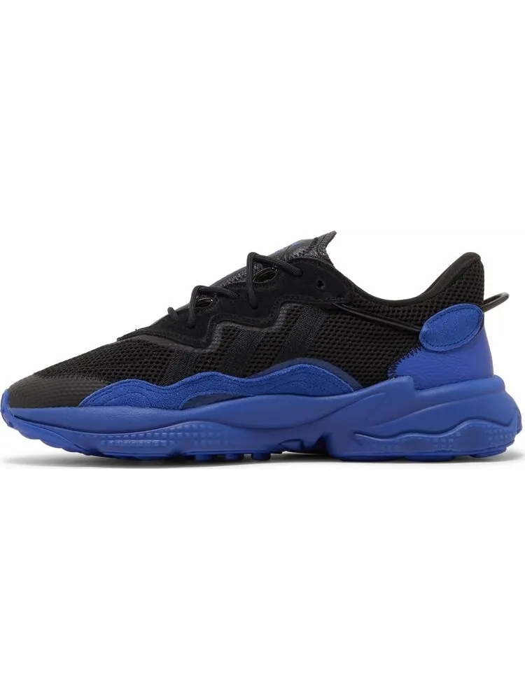 Кроссовки Adidas Ozweego 'Black Semi Lucid Blue' — изображение 3 из 8, черный