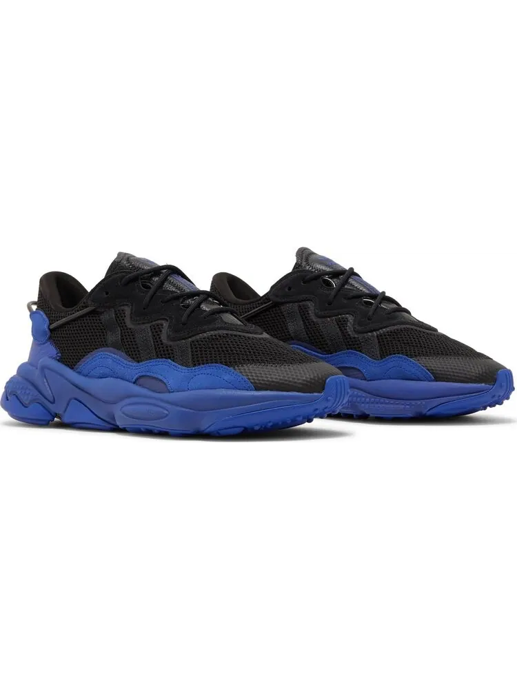 Кроссовки Adidas Ozweego 'Black Semi Lucid Blue' — изображение 8 из 8, черный