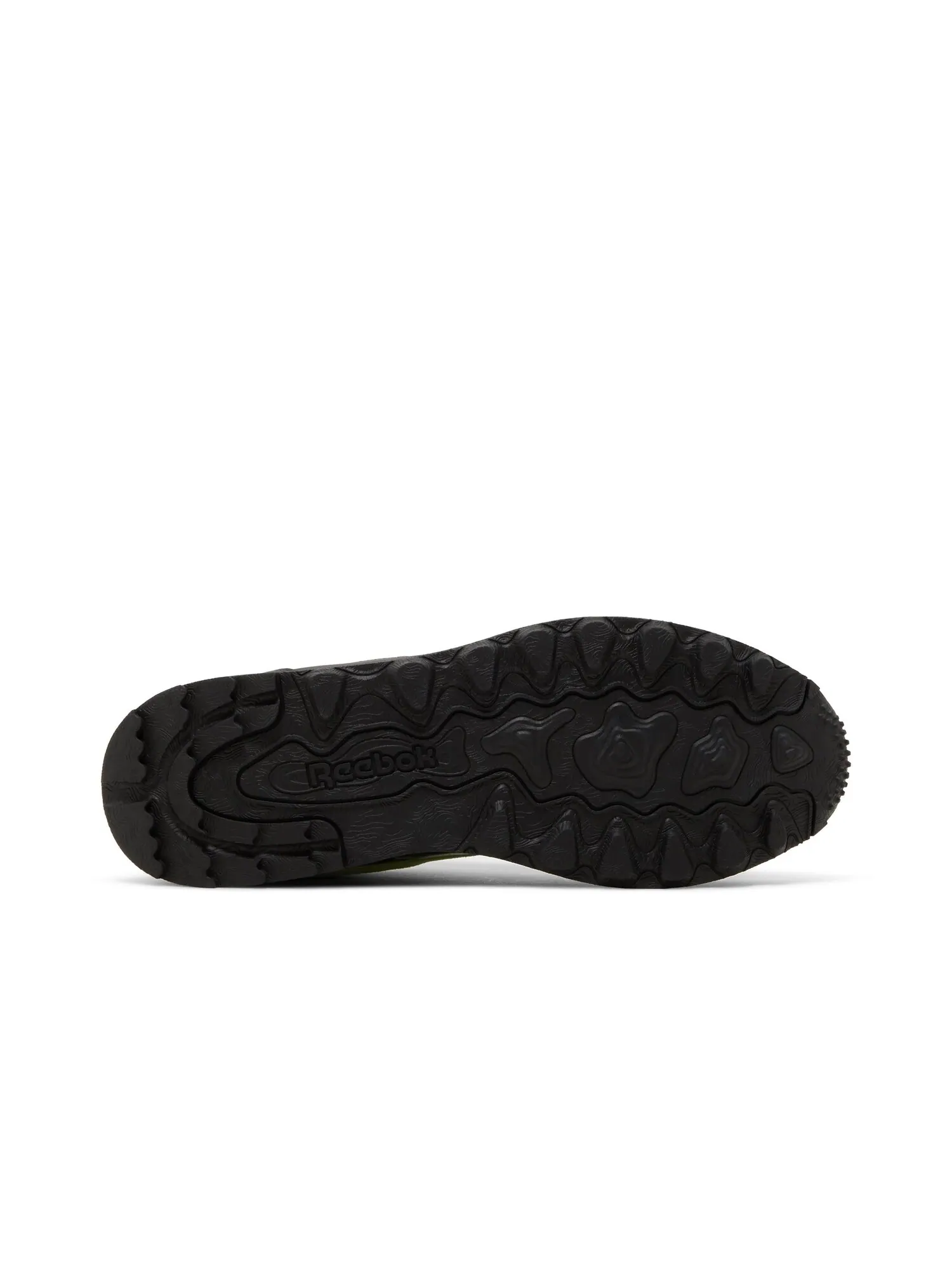 Кроссовки Pleasures x Classic Leather Reebok — изображение 4 из 8, неоновый/черный/черный