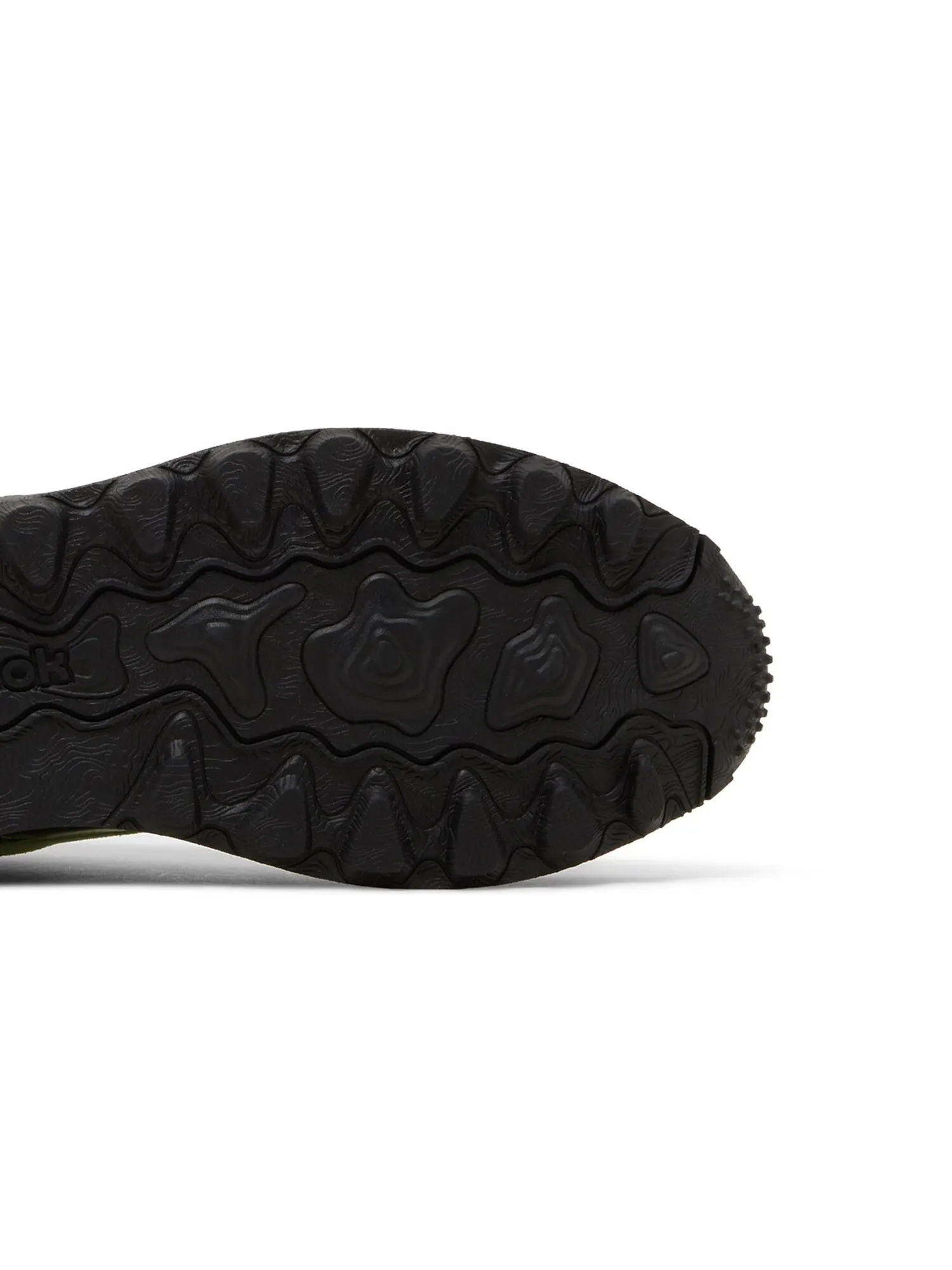 Кроссовки Pleasures x Classic Leather Reebok — изображение 5 из 8, неоновый/черный/черный