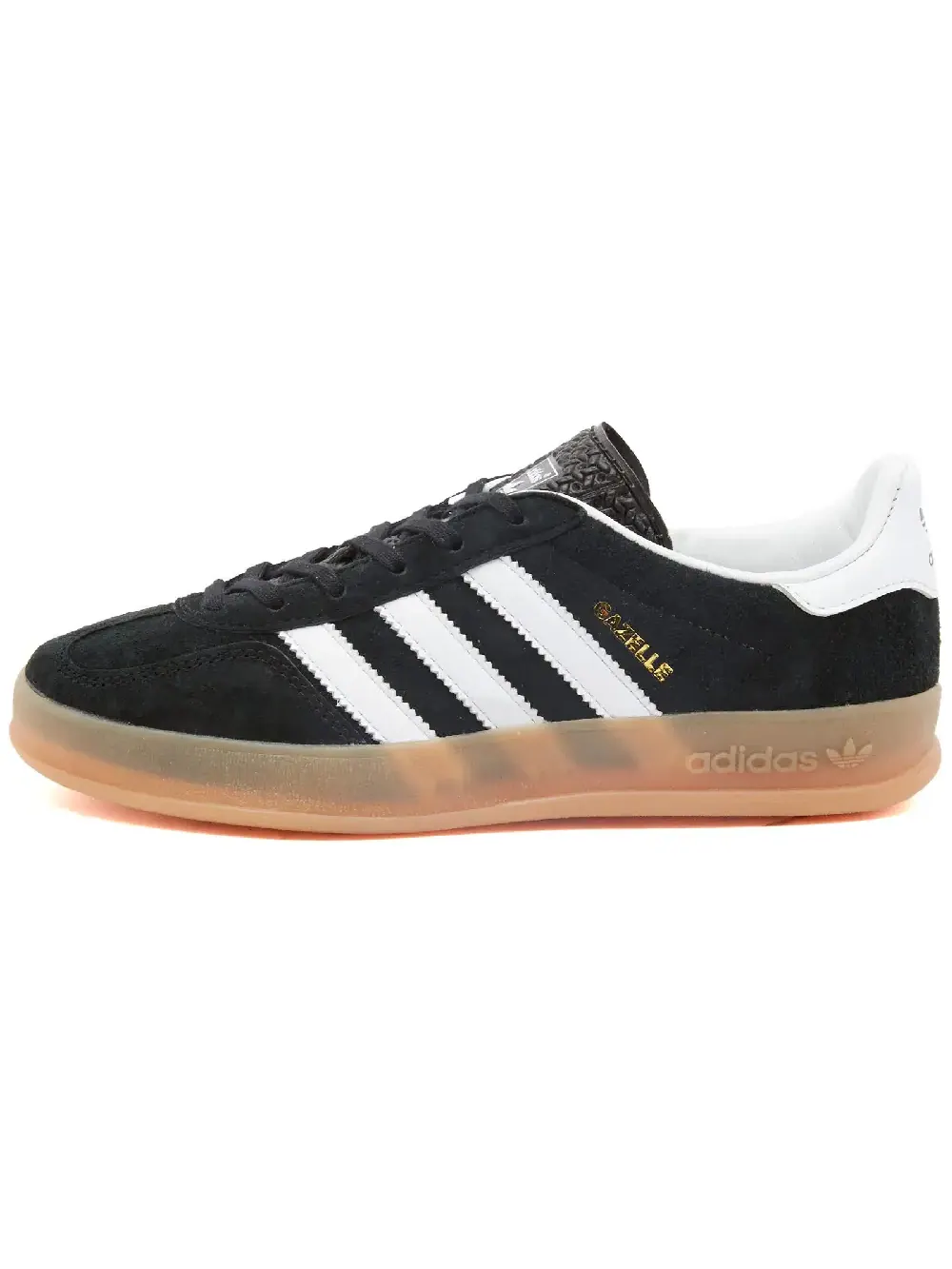 Кеды Adidas Gazelle Indoor — изображение 1 из 6, черный/белый