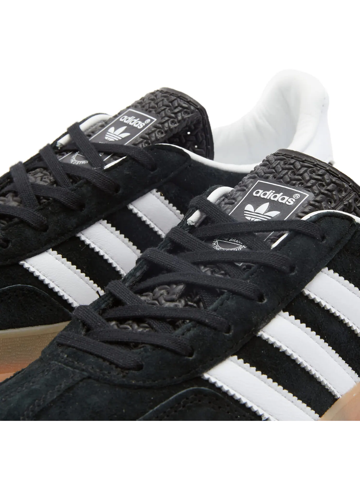 Кеды Adidas Gazelle Indoor — изображение 3 из 6, черный/белый