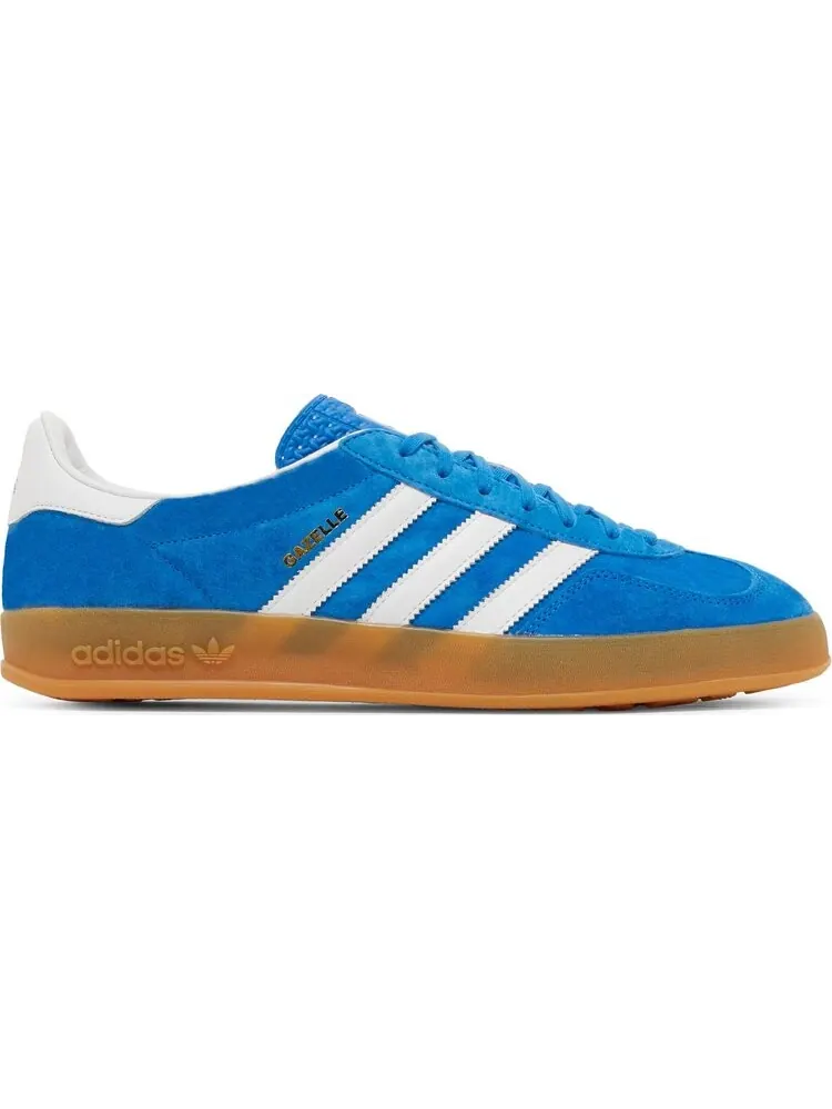 Кроссовки Adidas Gazelle Indoor 'Blue Bird Gum' — изображение 1 из 8, синий
