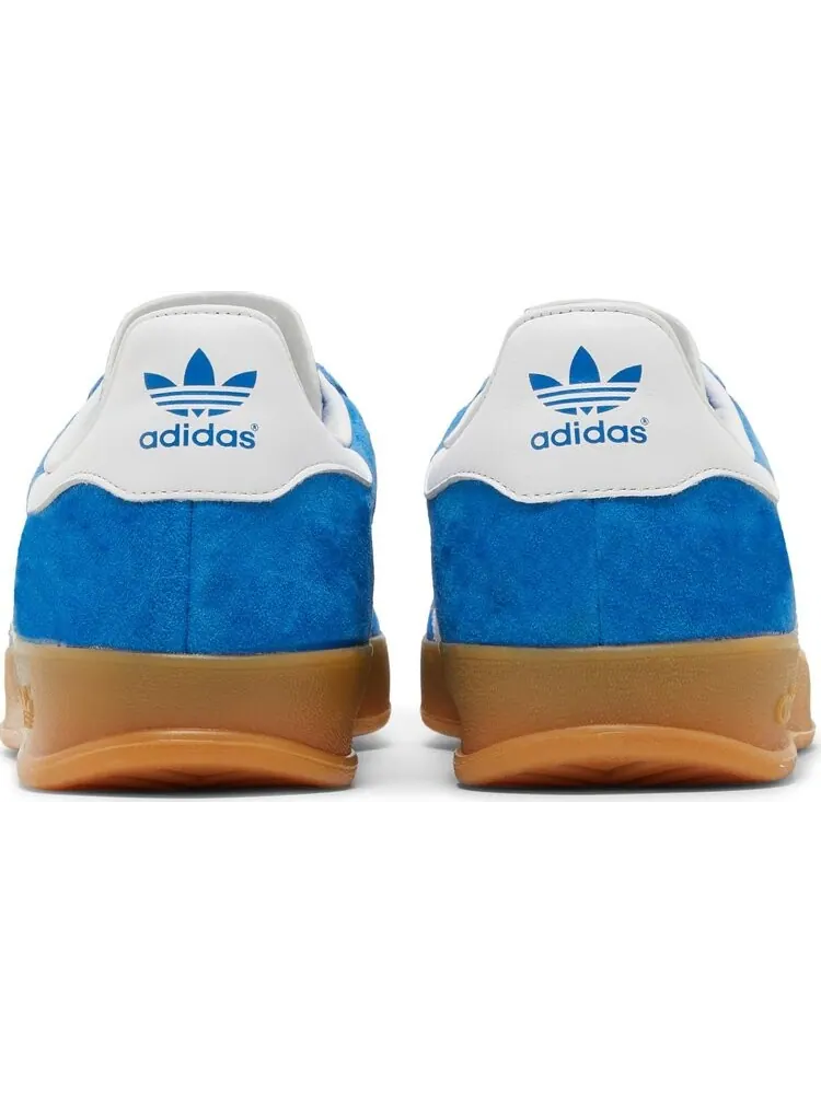 Кроссовки Adidas Gazelle Indoor 'Blue Bird Gum' — изображение 6 из 8, синий
