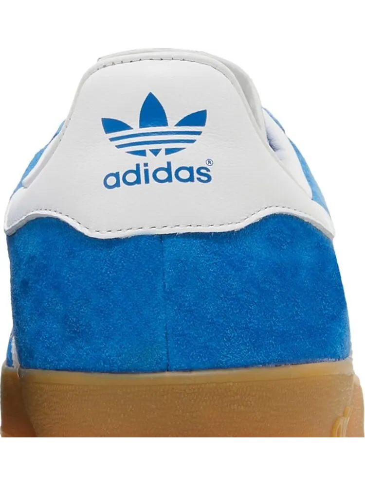 Кроссовки Adidas Gazelle Indoor 'Blue Bird Gum' — изображение 7 из 8, синий