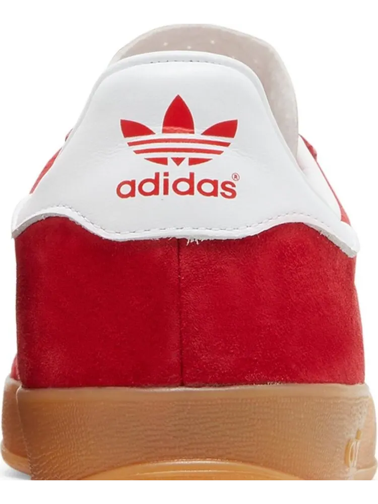Кроссовки Adidas Gazelle Indoor 'Scarlet Gum' — изображение 7 из 8, красный