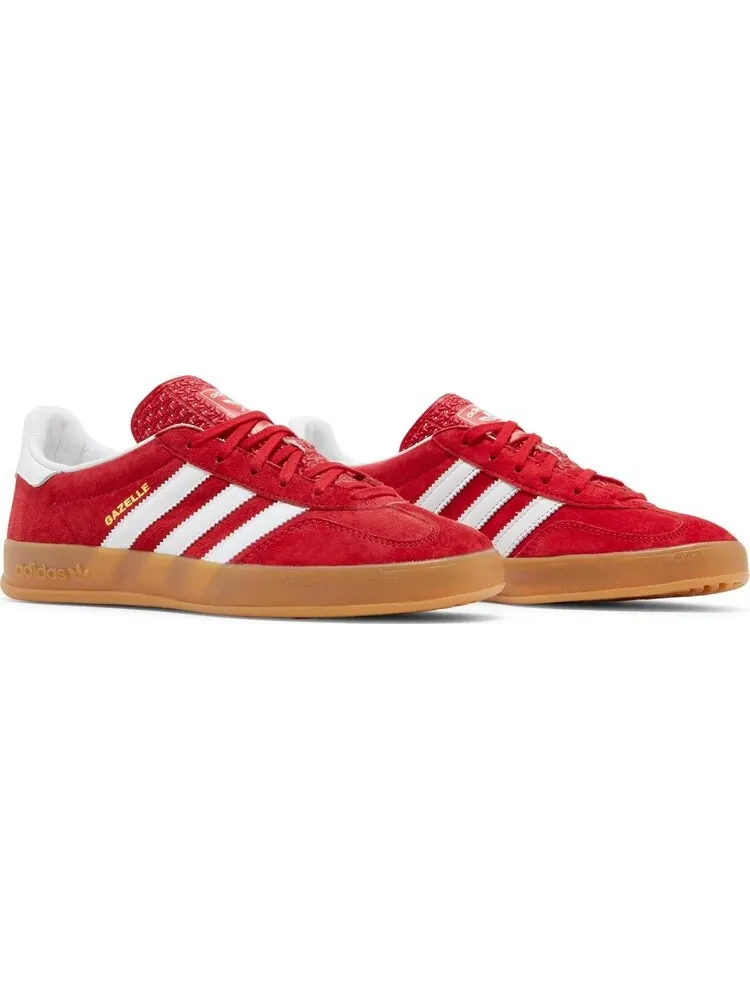 Кроссовки Adidas Gazelle Indoor 'Scarlet Gum' — изображение 8 из 8, красный