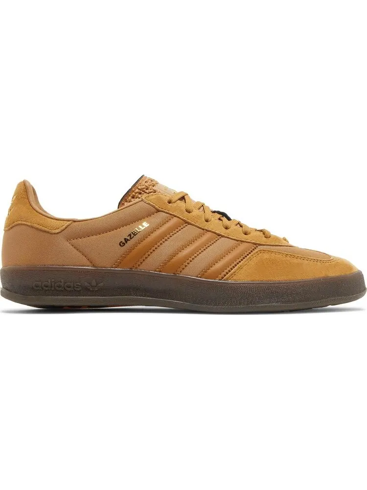 Кроссовки Adidas Gazelle Indoor 'Mesa Gum' — изображение 1 из 8, коричневый