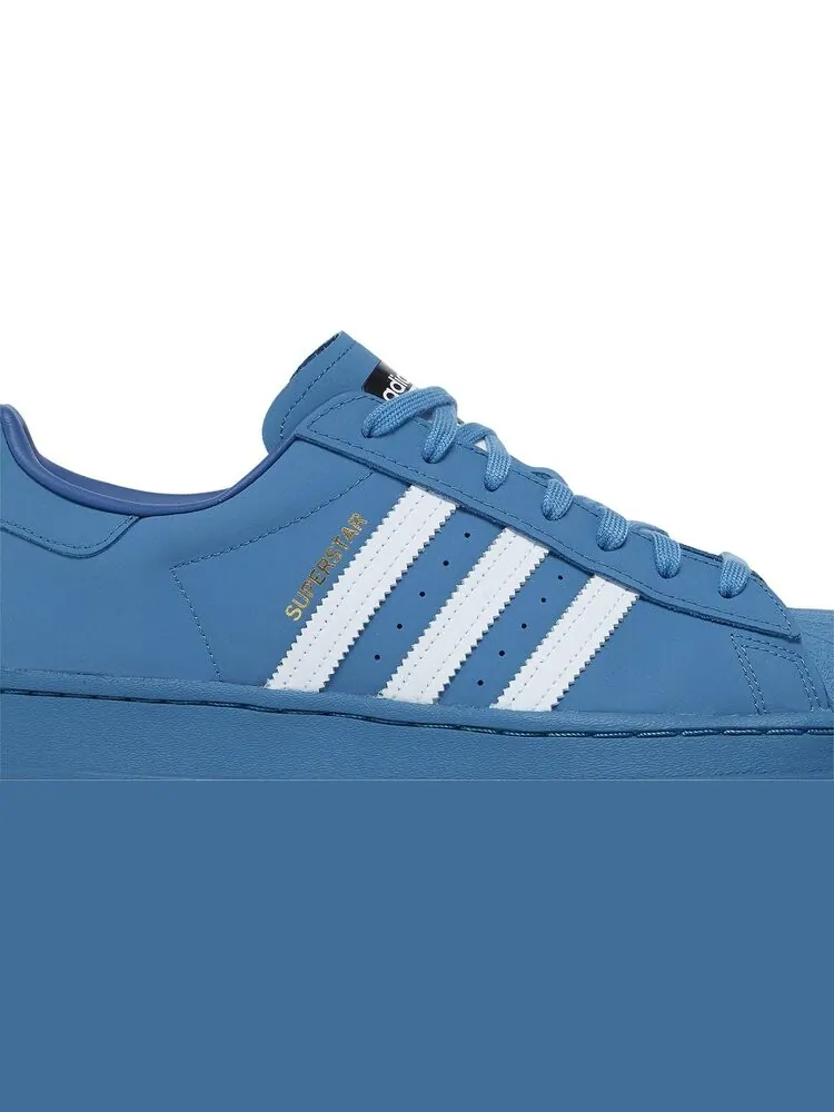 Кроссовки Adidas Daiki Tsuneta x atmos x Superstar 'Altered Blue' — изображение 2 из 8, синий