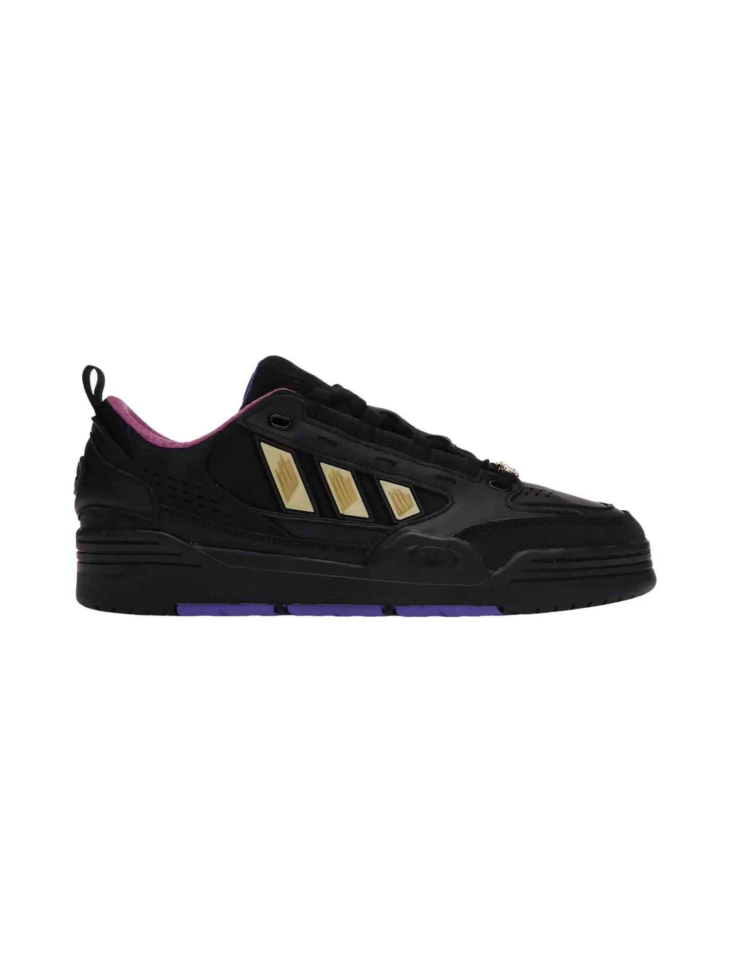Кроссовки Yu-Gi-Oh! x Adidas ADI2000 s World без промо-карты — изображение 1 из 1, черный/черный/фиолетовый