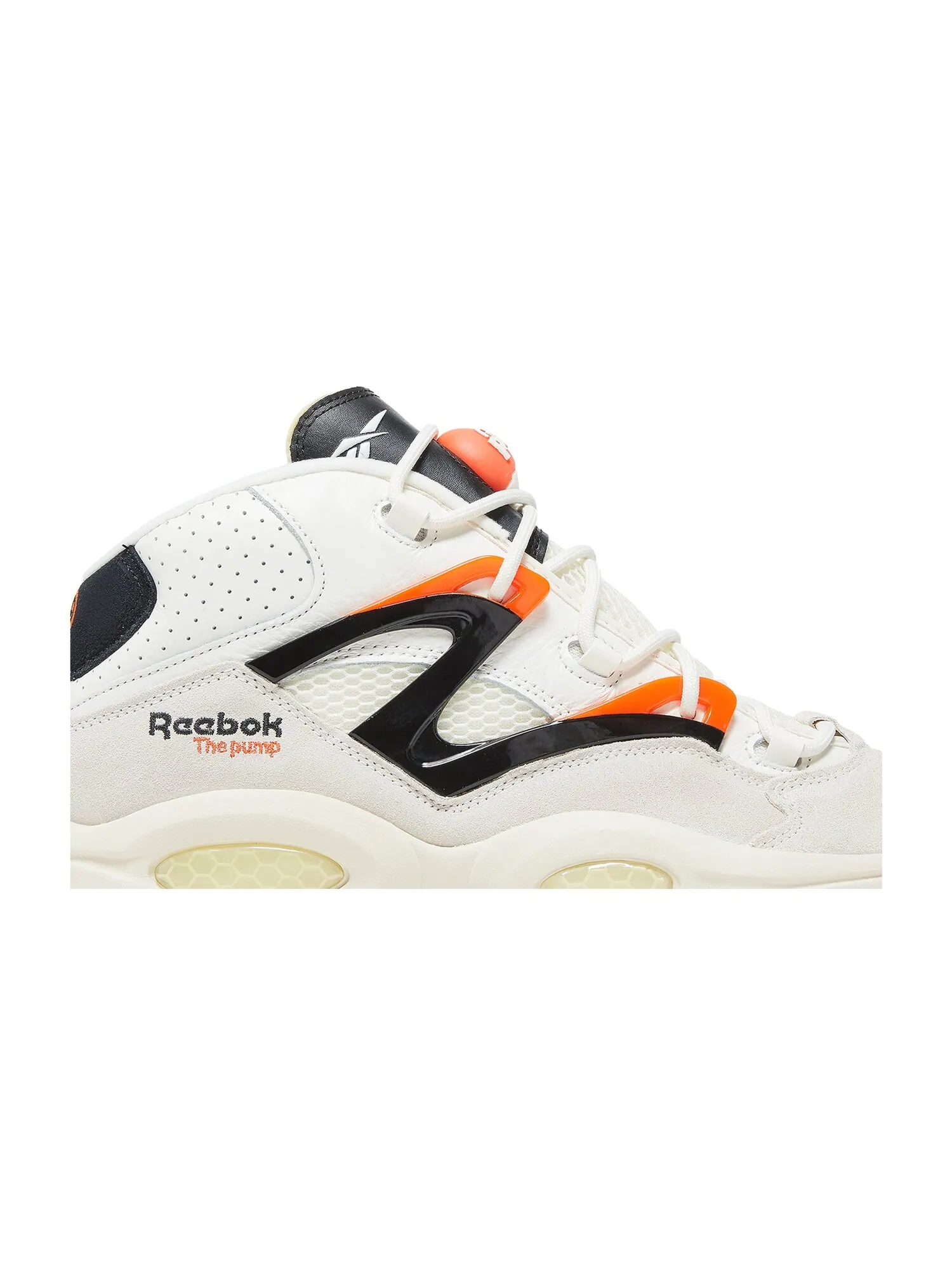 Кроссовки Question Pump Reebok — изображение 2 из 8, черный/оранжевый