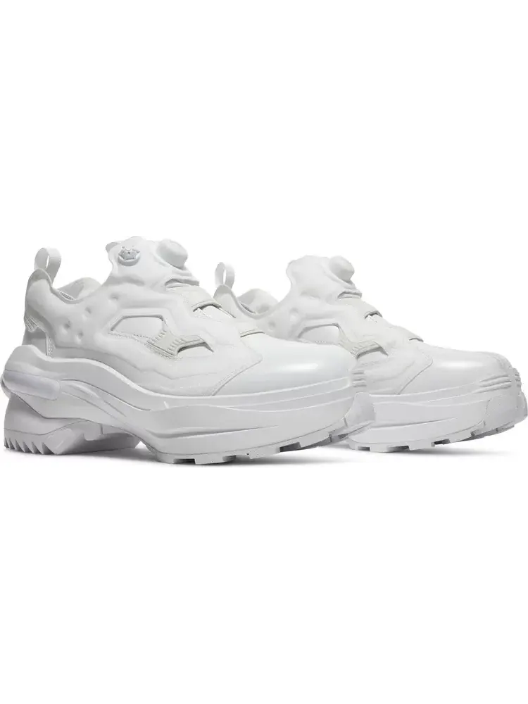 Кроссовки maison margiela x tabi instapump fury oxford 'white porcelain' Reebok — изображение 8 из 8, белый