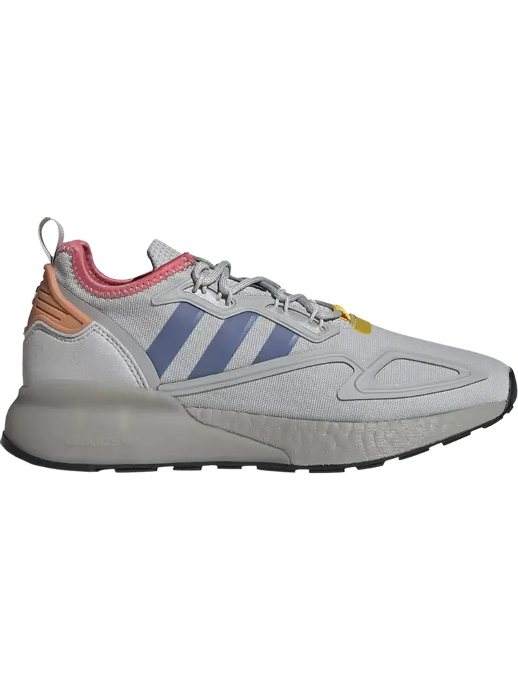 Кроссовки Adidas Wmns ZX 2K Boost 'Grey Crew Blue' — изображение 1 из 1, серый