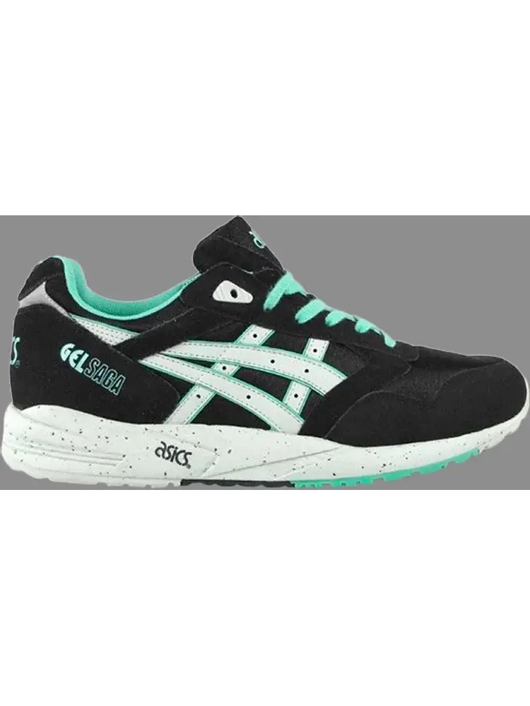 Кроссовки gel saga 'black mint' Asics — изображение 1 из 1, черный