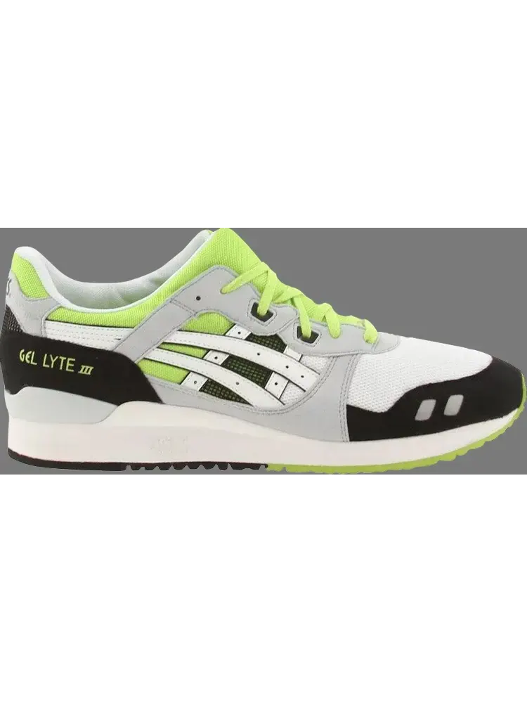 Кроссовки gel lyte 3 'white lime' Asics — изображение 1 из 1, белый