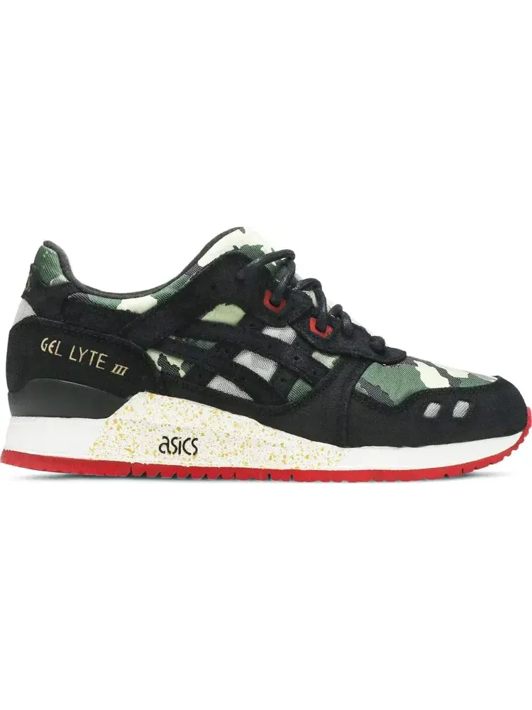 Кроссовки bait x gel-lyte 3 'vanquish camo' Asics — изображение 1 из 8, черный