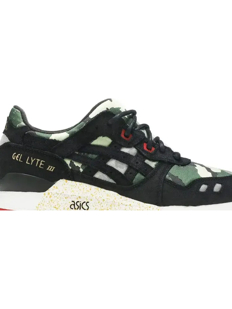 Кроссовки bait x gel-lyte 3 'vanquish camo' Asics — изображение 2 из 8, черный