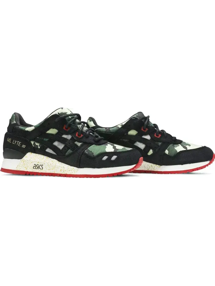 Кроссовки bait x gel-lyte 3 'vanquish camo' Asics — изображение 8 из 8, черный
