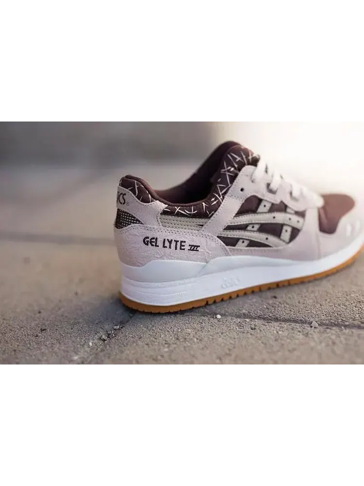 Кроссовки gel lyte 3 'romance' Asics — изображение 2 из 6, коричневый