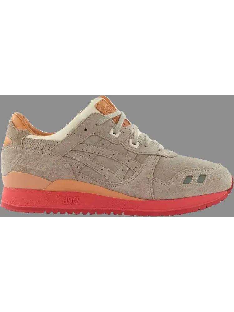 Кроссовки packer shoes x gel lyte 3 'dirty buck' special edition box set Asics — изображение 1 из 1, загар