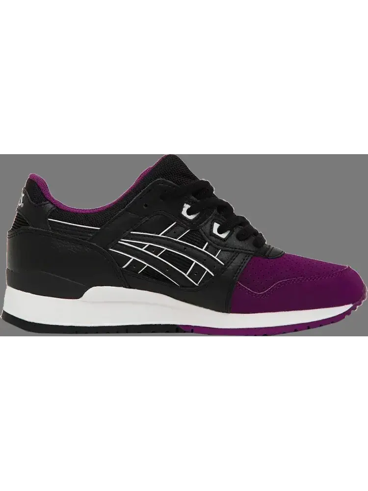 Кроссовки gel lyte 3 'purple black' Asics — изображение 1 из 6, черный