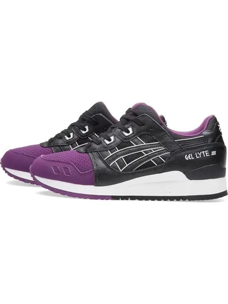 Кроссовки gel lyte 3 'purple black' Asics — изображение 3 из 6, черный