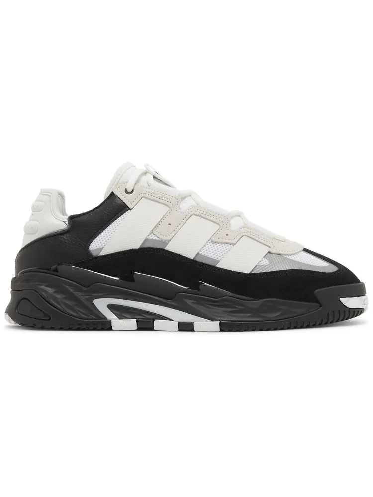 Кроссовки adidas Niteball 'White Black' — изображение 1 из 8, белый