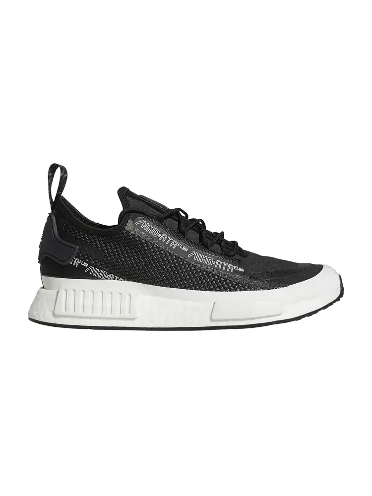 Кроссовки adidas NMD_R1 Spectoo 'Black' — изображение 1 из 1, черный/черный/белый