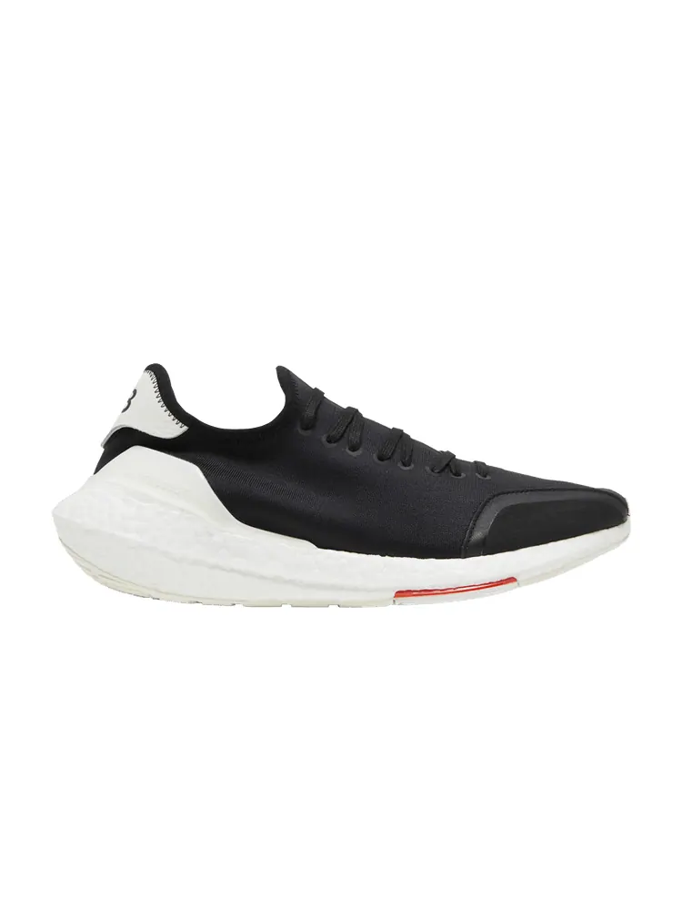 Кроссовки adidas Y-3 UltraBoost 21 'Black White' — изображение 1 из 9, черный/красный/белый