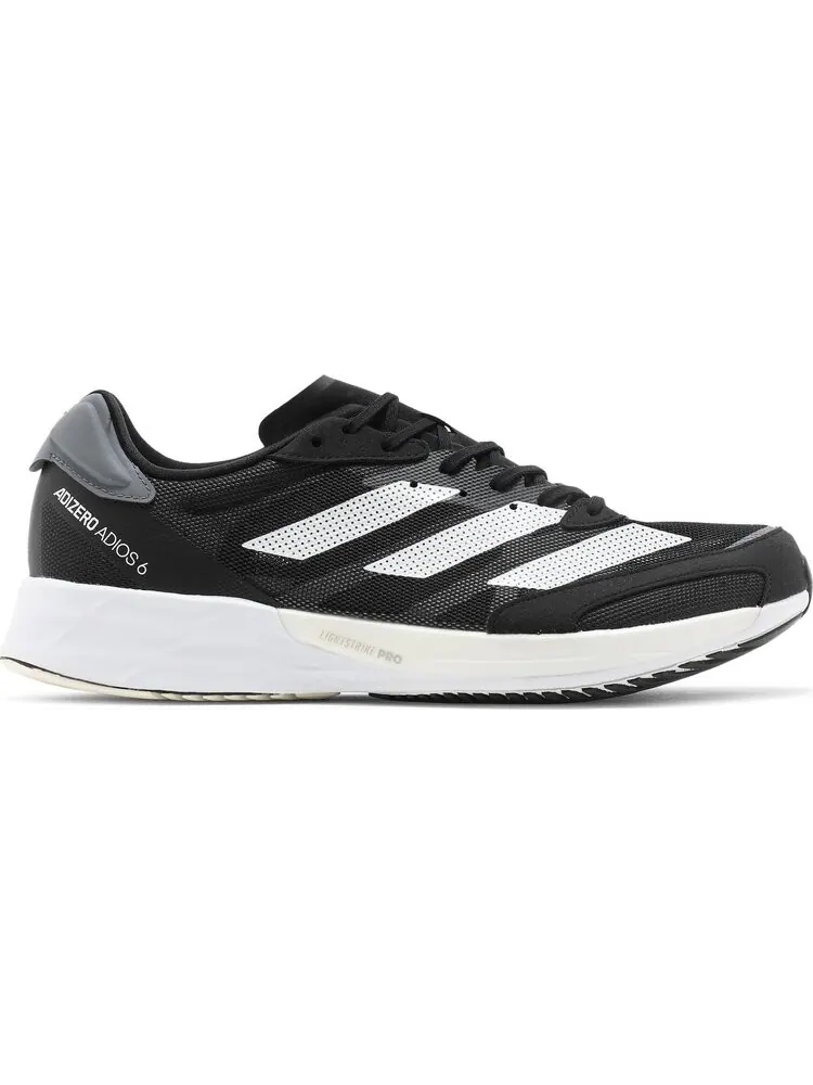 Кроссовки Adidas Adizero Adios 6 'Black White' — изображение 1 из 8, черный