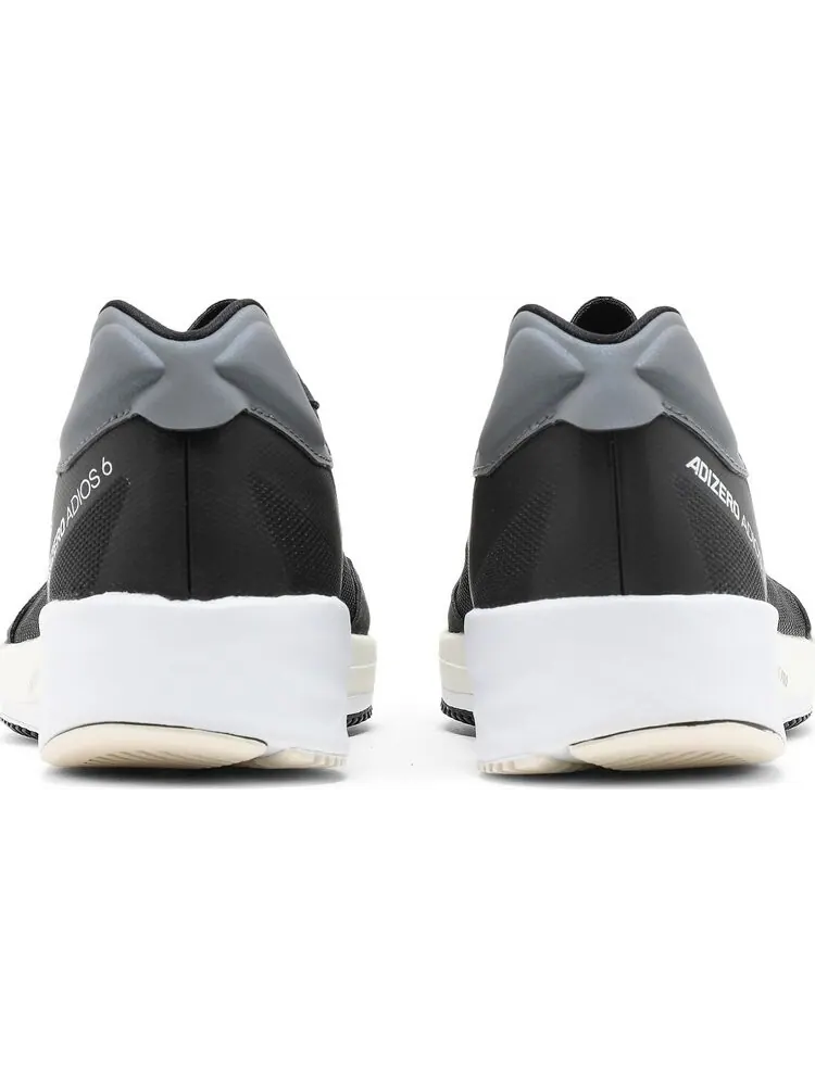Кроссовки Adidas Adizero Adios 6 'Black White' — изображение 6 из 8, черный
