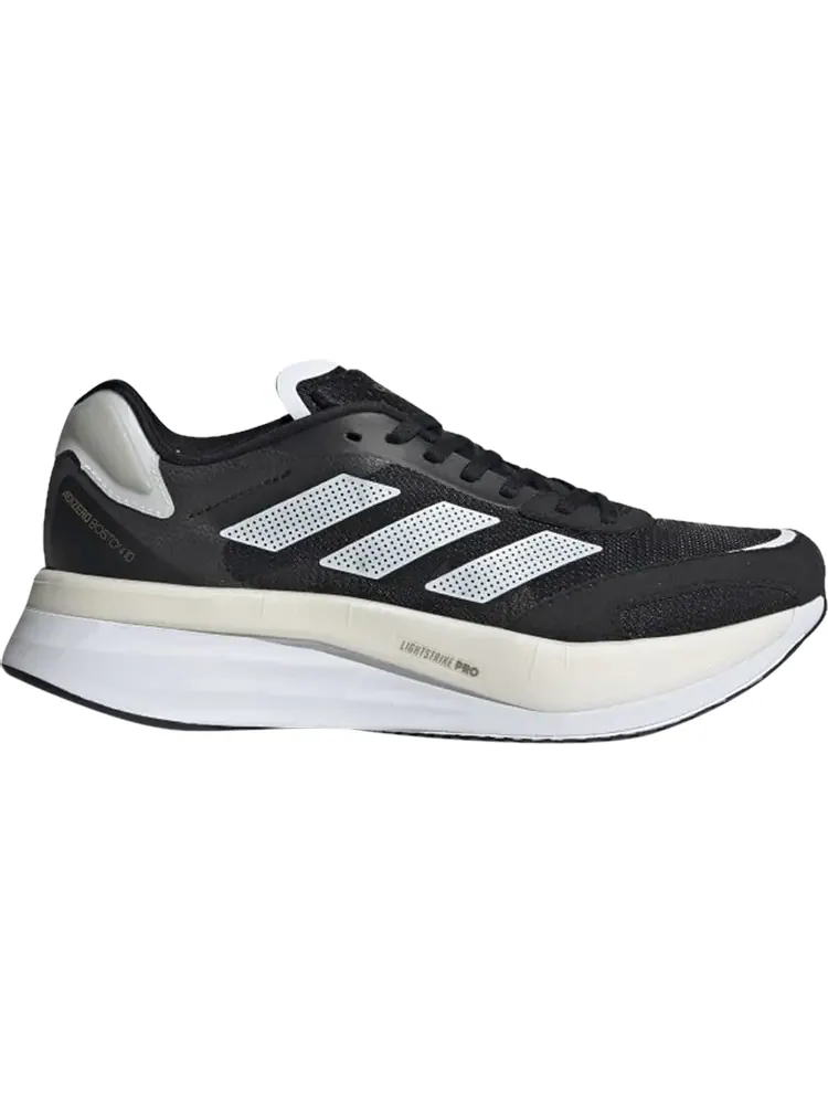 Кроссовки Adidas Wmns Adizero Boston 10 'Black White' — изображение 1 из 1, черный