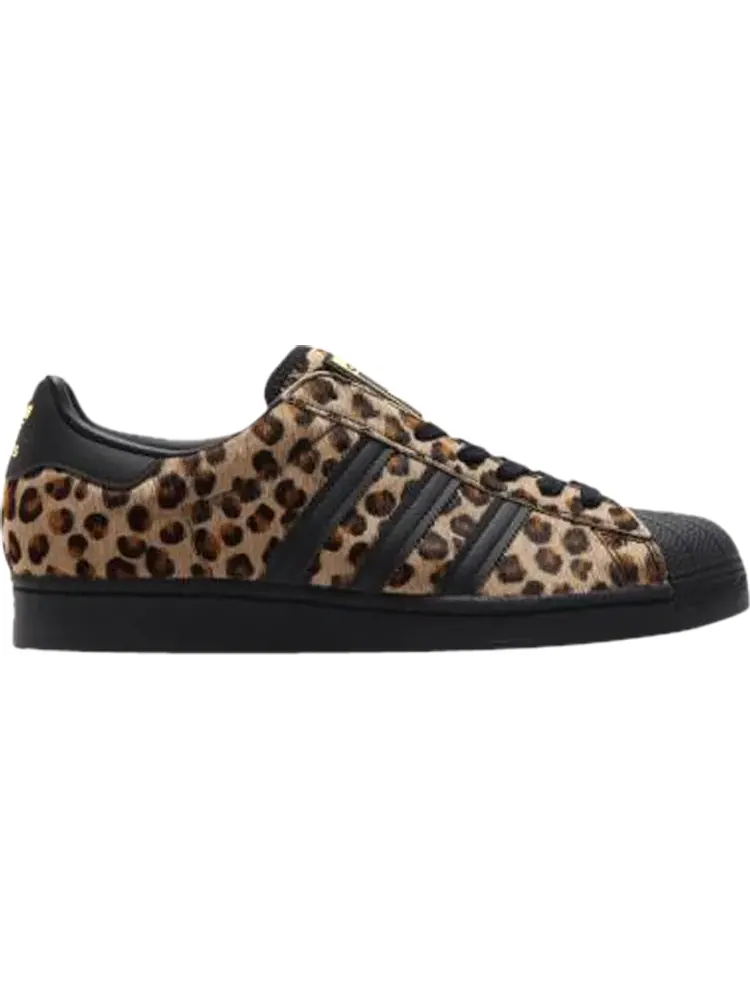 Кроссовки Adidas atmos x Superstar 'Cheetah' — изображение 1 из 1, коричневый
