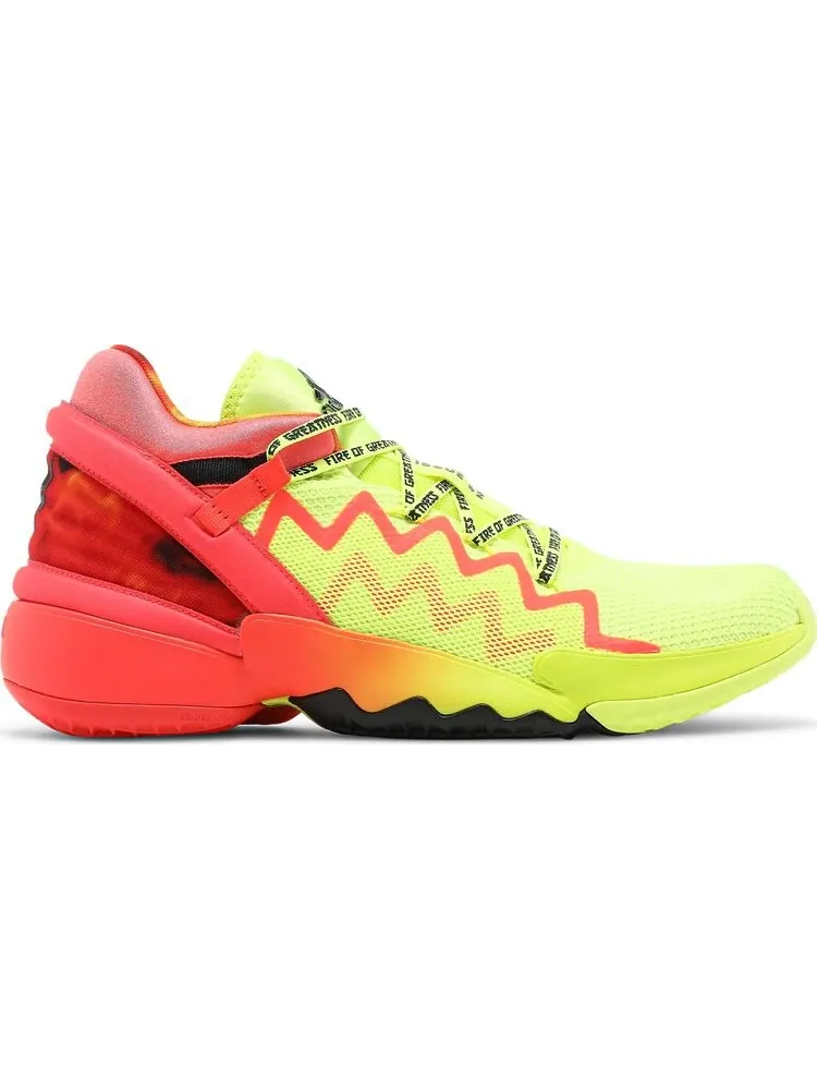 Кроссовки Adidas D.O.N. Issue #2 'Fire of Greatness' — изображение 1 из 8, желтый
