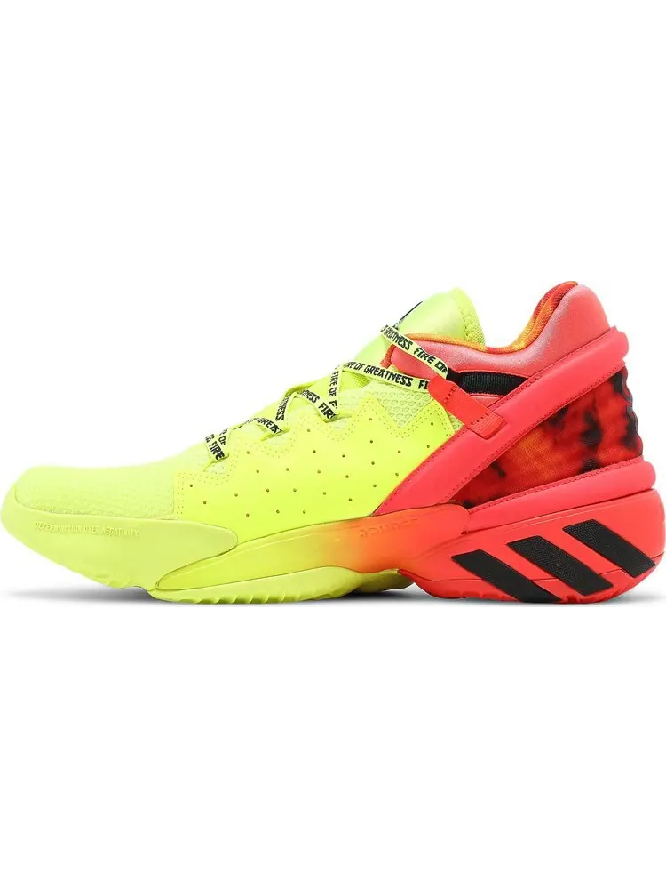 Кроссовки Adidas D.O.N. Issue #2 'Fire of Greatness' — изображение 3 из 8, желтый
