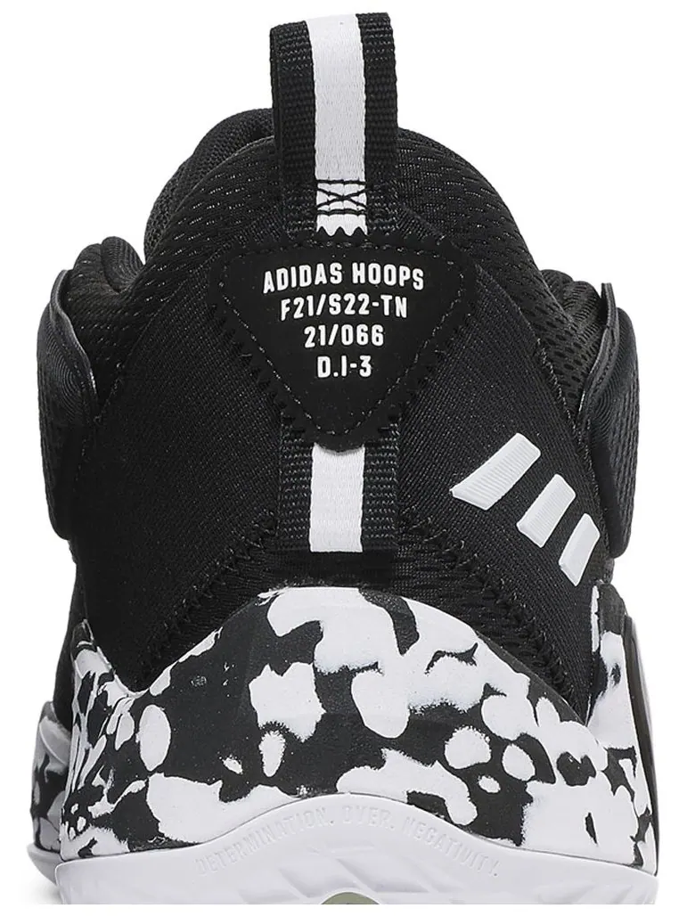 Кроссовки adidas D.O.N. Issue #3 'Paint Smudge - Black' — изображение 7 из 8, черный