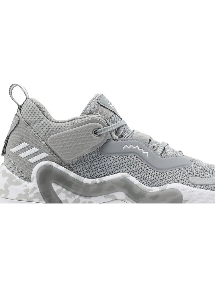 Кроссовки Adidas D.O.N. Issue #3 'Team Mid Grey' — изображение 2 из 8, серый