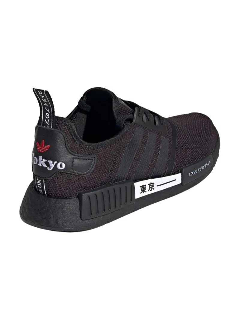 Кроссовки мужские Adidas Originals NMD_R1 Tokyo — изображение 4 из 6, черный