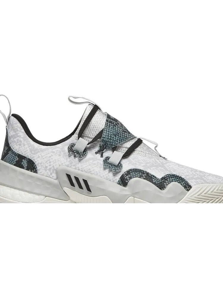 Кроссовки Adidas Trae Young 1 'Snakeskin' — изображение 2 из 8, серый
