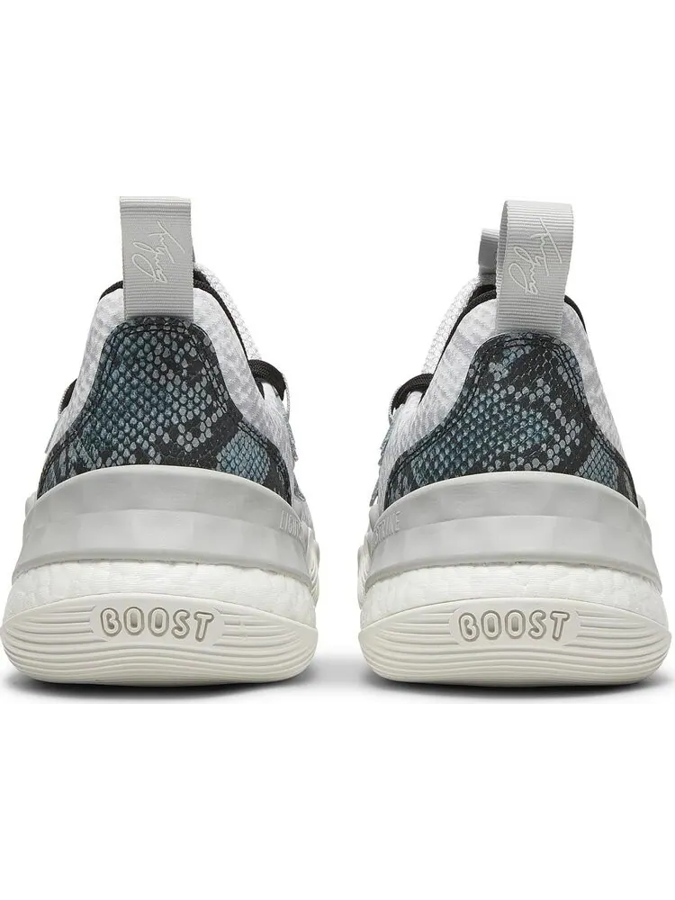 Кроссовки Adidas Trae Young 1 'Snakeskin' — изображение 6 из 8, серый