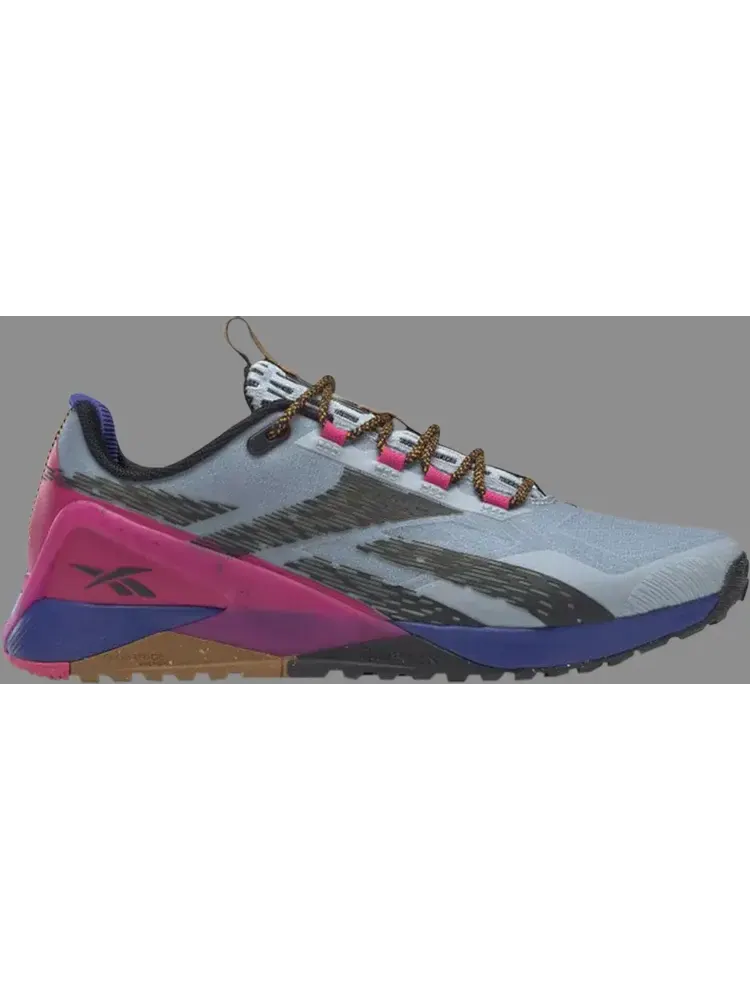 Кроссовки wmns nano x1 adventure 'gable grey pursuit pink' Reebok — изображение 1 из 1, серый