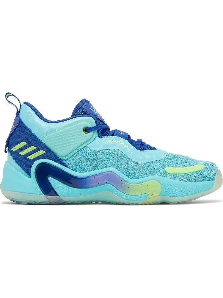 Кроссовки Adidas D.O.N. Issue #3 'Pulse Aqua' — изображение 1 из 8, синий