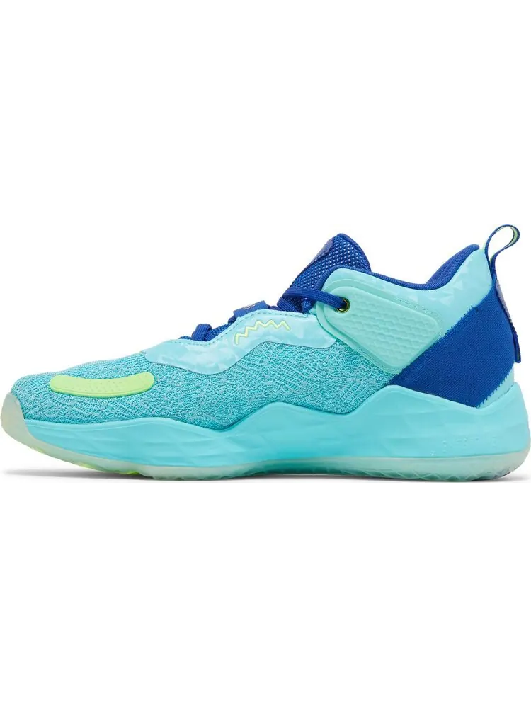 Кроссовки Adidas D.O.N. Issue #3 'Pulse Aqua' — изображение 3 из 8, синий