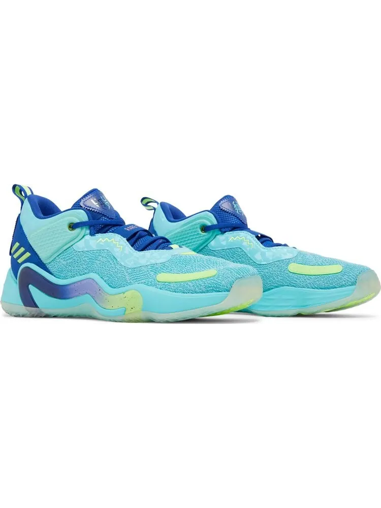 Кроссовки Adidas D.O.N. Issue #3 'Pulse Aqua' — изображение 8 из 8, синий