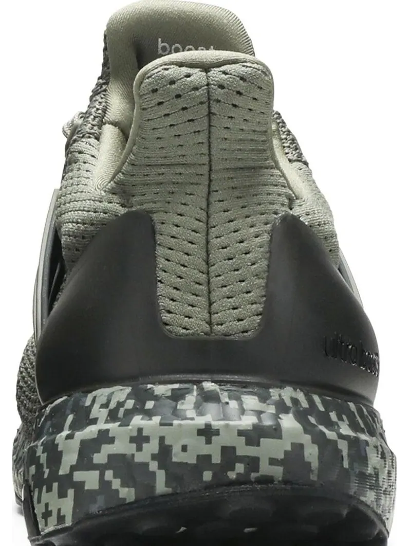 Кроссовки Adidas UltraBoost DNA 'Digital Camo - Legend Earth' — изображение 7 из 8, зеленый