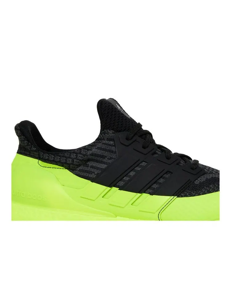 Кроссовки adidas UltraBoost 5.0 DNA 'Black Solar Yellow' — изображение 3 из 9, черный/желтый